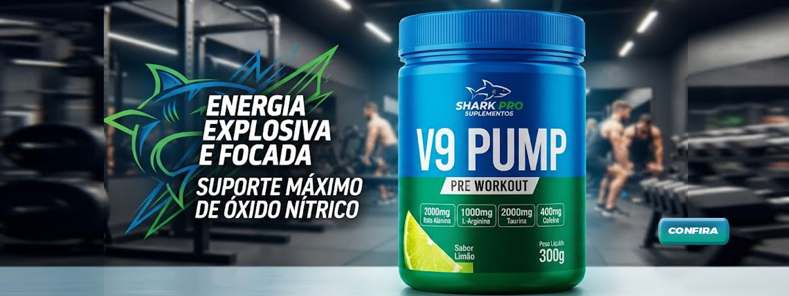 v9 pump pre treino ribeirao preto